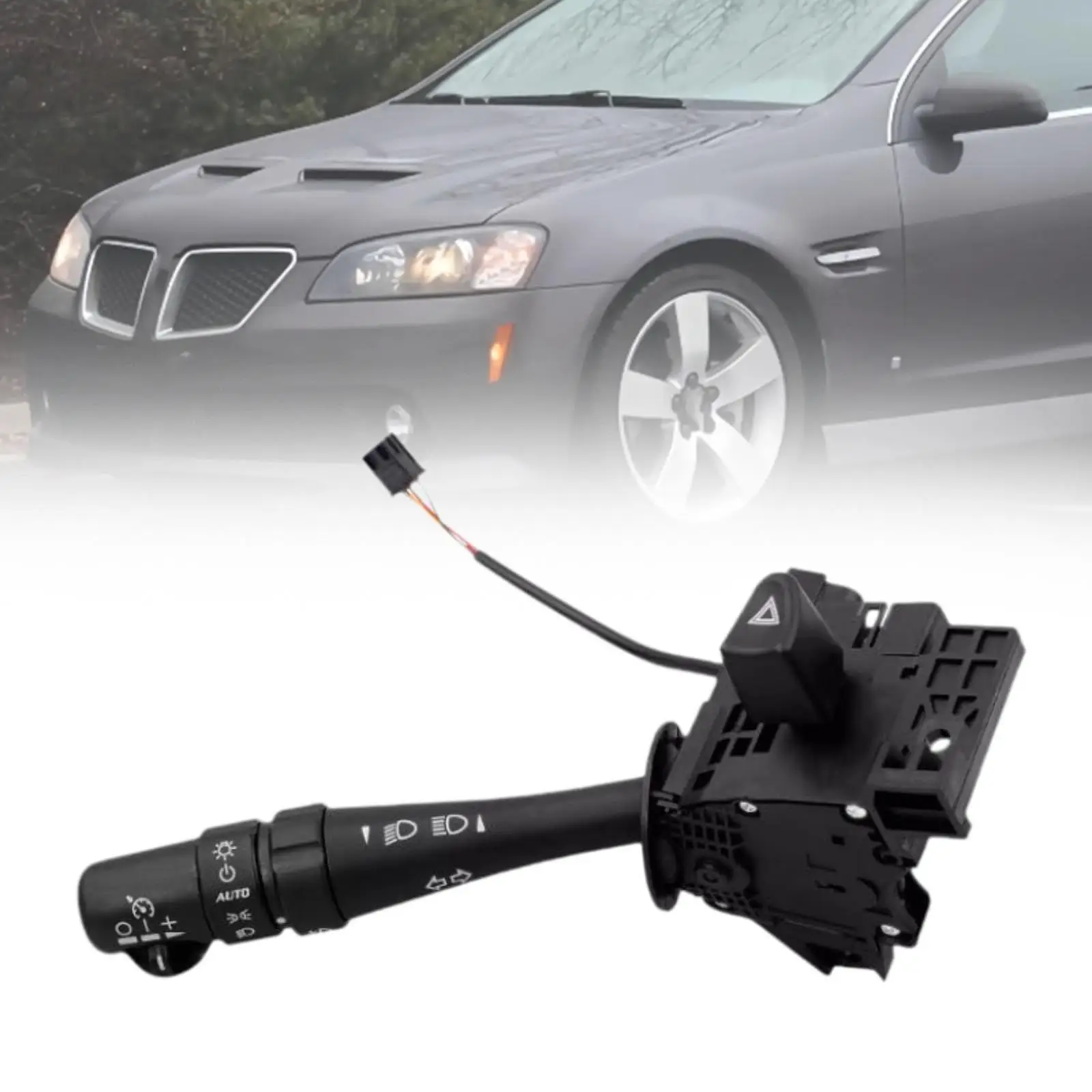 

Turn Signal Switch Auto Accessory 25804854 15237469 ,Headlight Control Directly Replace Easy Installation for 2006-2008,