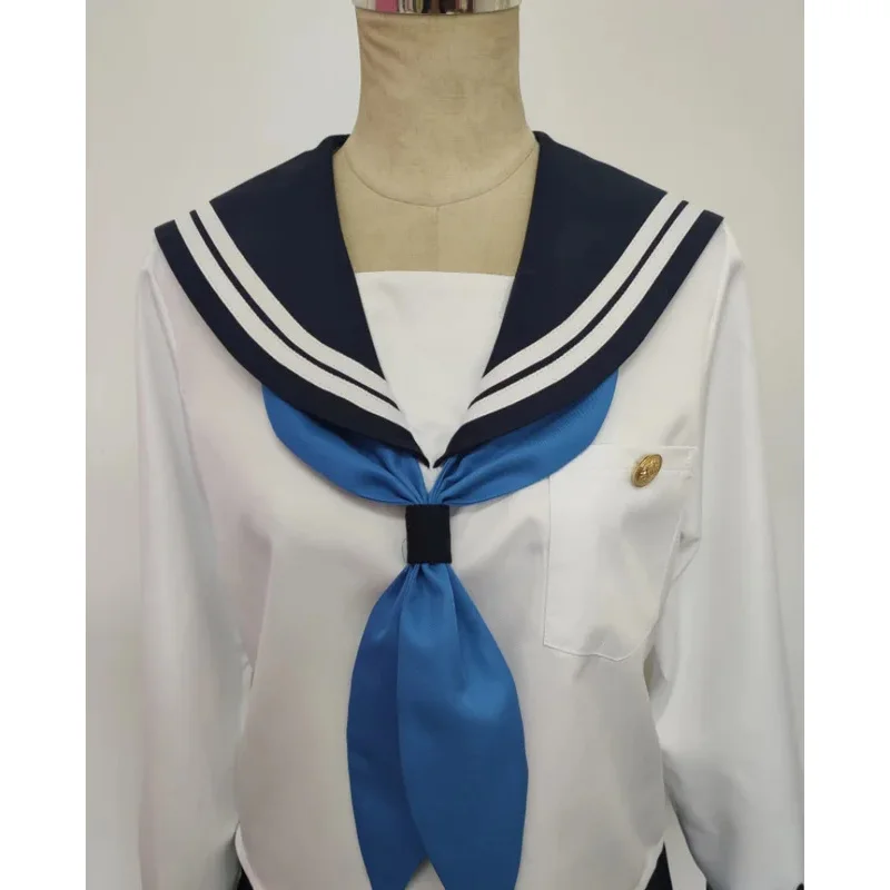 AIAI 2025Anime Eru Chitanda Girl Summer School Cloth Uniform Cosplay Costume Customized
