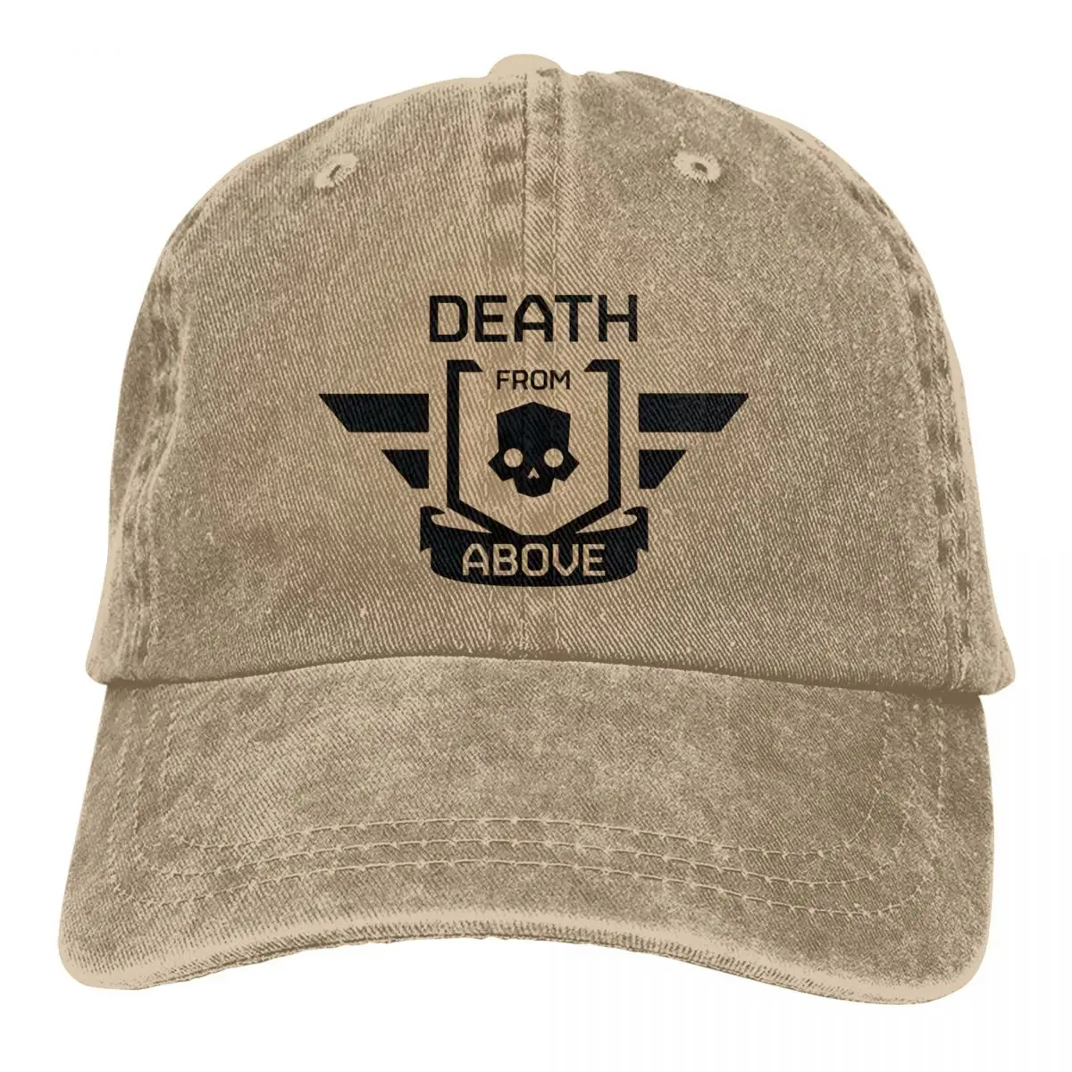 Death From Above Helldivers Men Baseball Caps Adjustable Casual Cotton Sun Hats Unisex Dad Hats