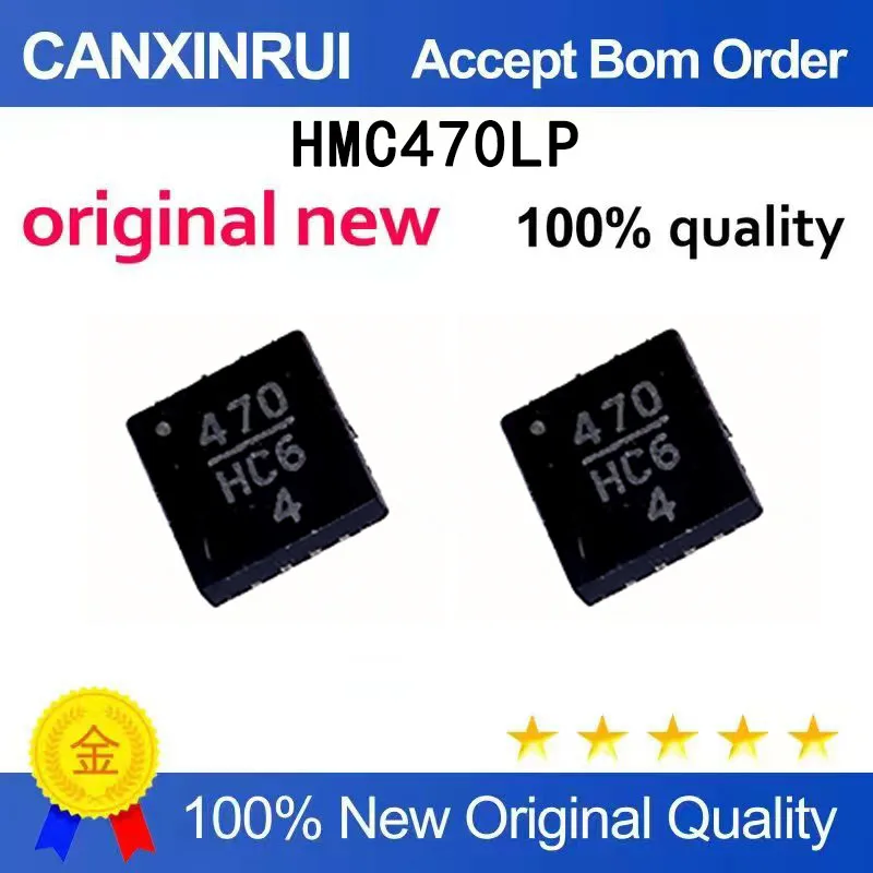 

(5-100 pieces)Brand new original HMC470LP silk screen 470 QFN16 spot chip IC