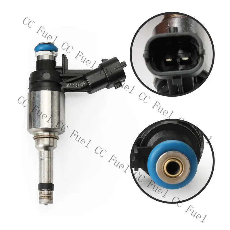 C+ 4PCS Fuel injector Fits for Kia Rio 2013 2015-2017 1.6L 35310-2B110 35310-2B130