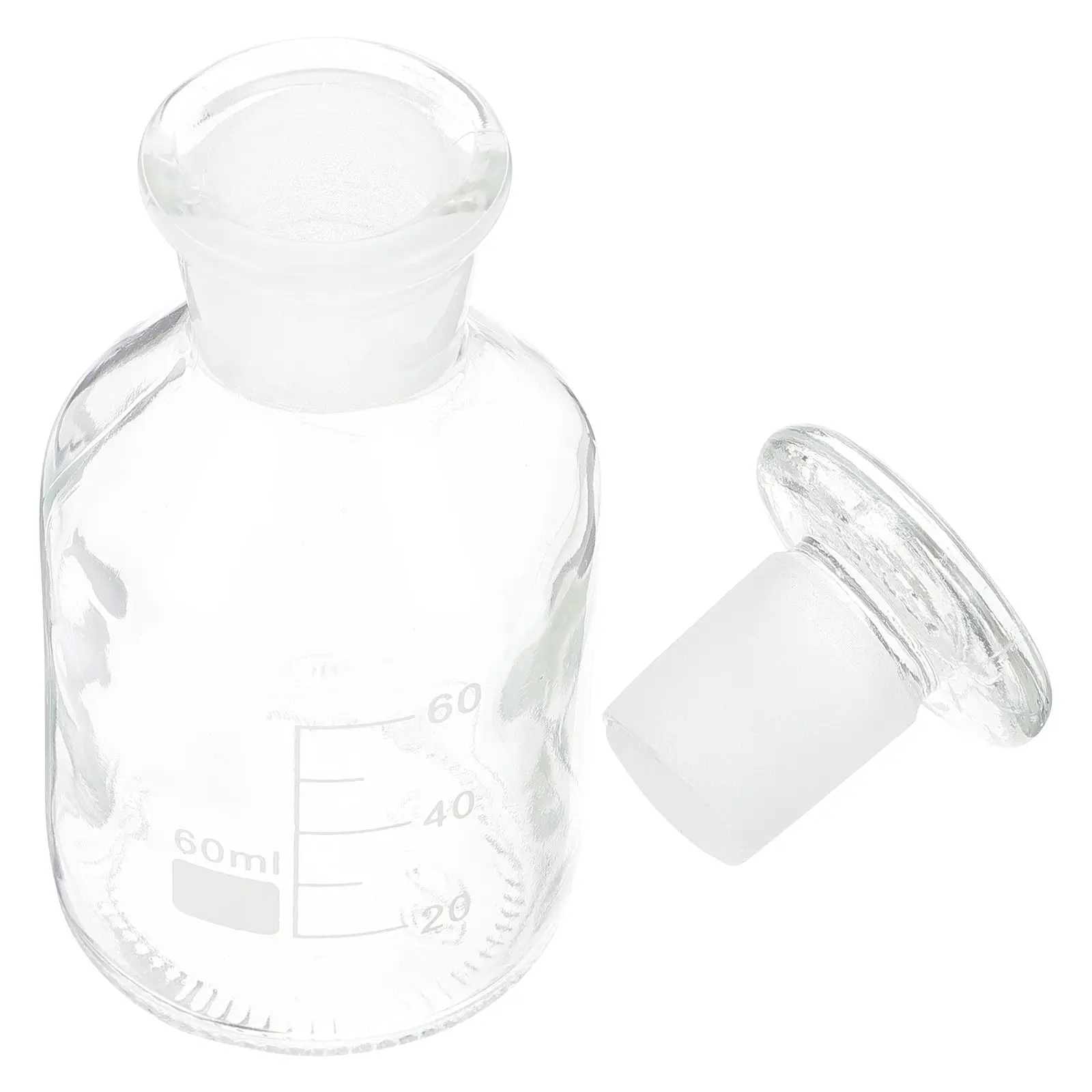 

Wide-mouthed Glass Bottle Laboratory Sample Storage Bottles Glasses Chemicals Clear Water