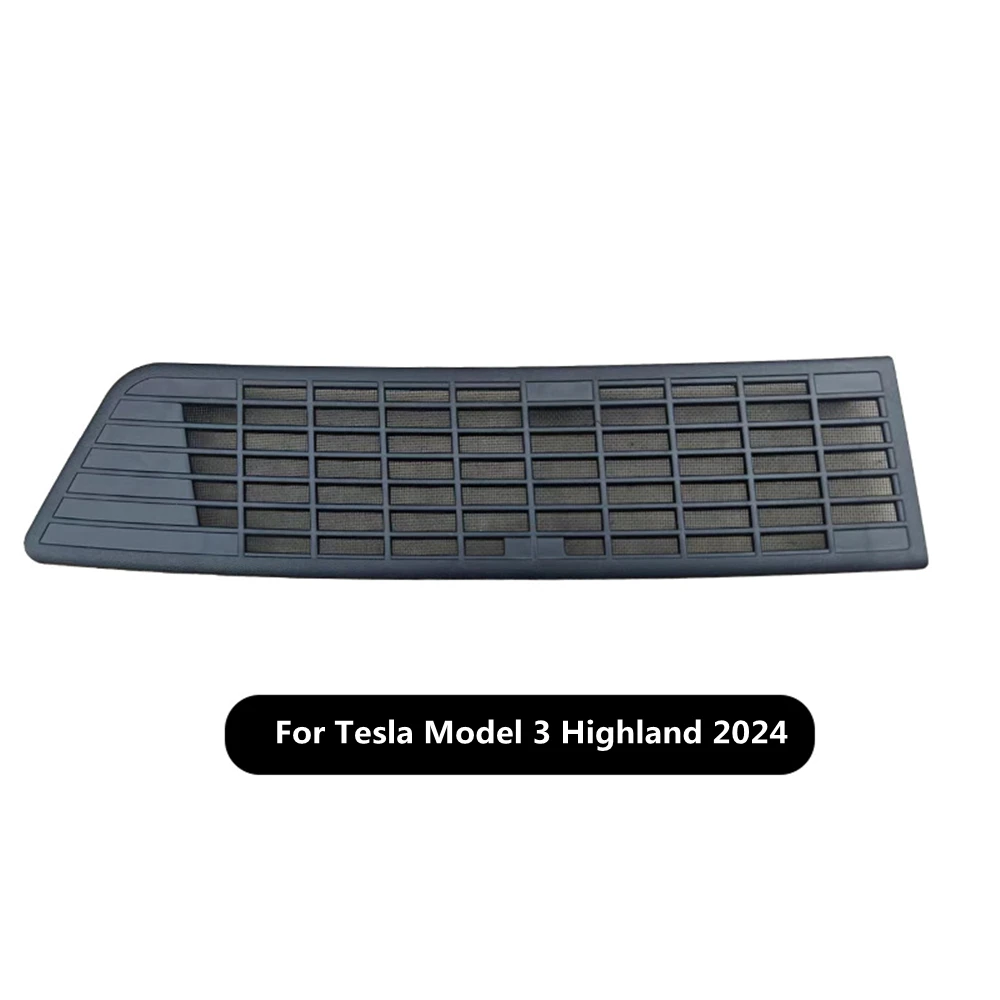 ​Air Inlet Protective Cover for Tesla Model 3 Highland 2024 Insect-proof Net Front Air-conditioning Intake Grille