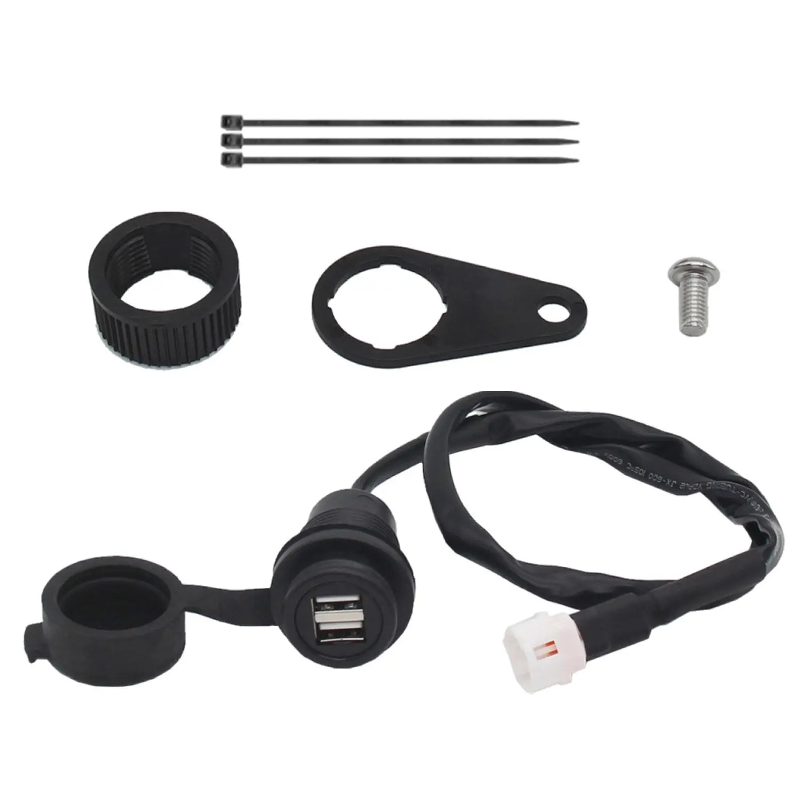 

Charging Port Socket Simple Socket Adapter for Yamaha FZ-07 FZ-09 MT-07 XSR700 XSR900 Tracer 700 Tracer 900 GT Professional