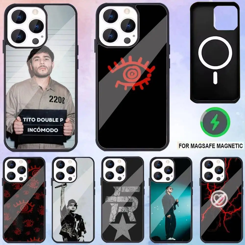 

111-X-PANTIA F-fuerza Regida Phone Case For iPhone17,16,15,14,13,12,11 Plus,Pro Max Magnetic For Magsafe Wireless Charging