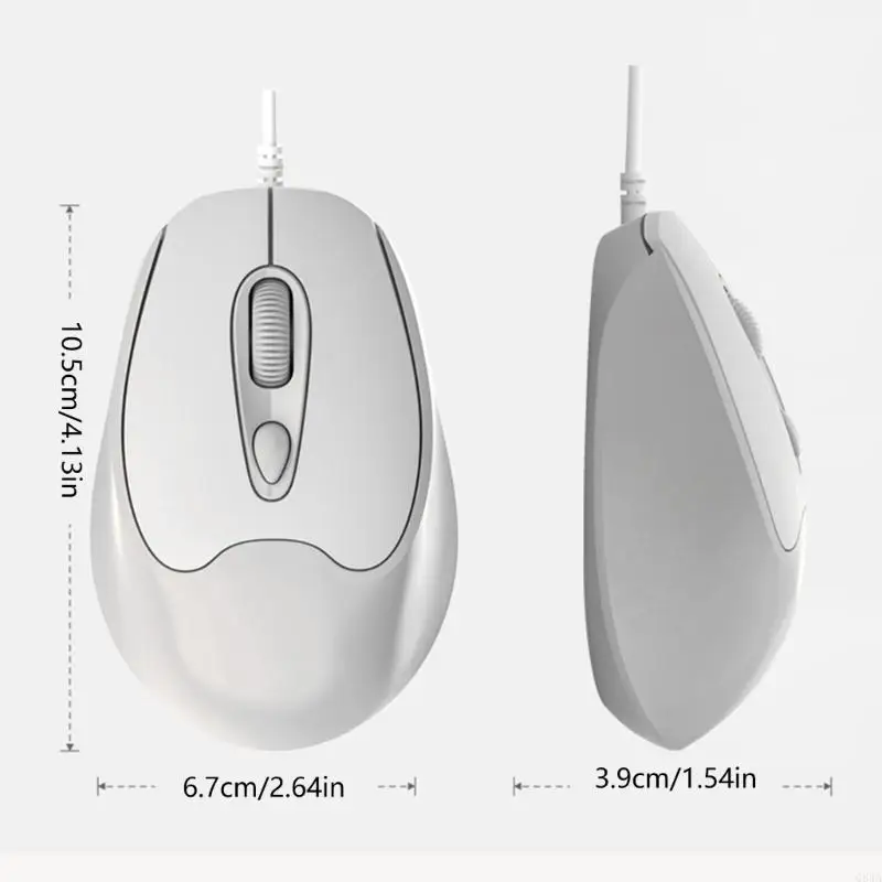 Q84A 800-1200-1600DPI USB C CROUSED MOUSE LIGHT WETRE