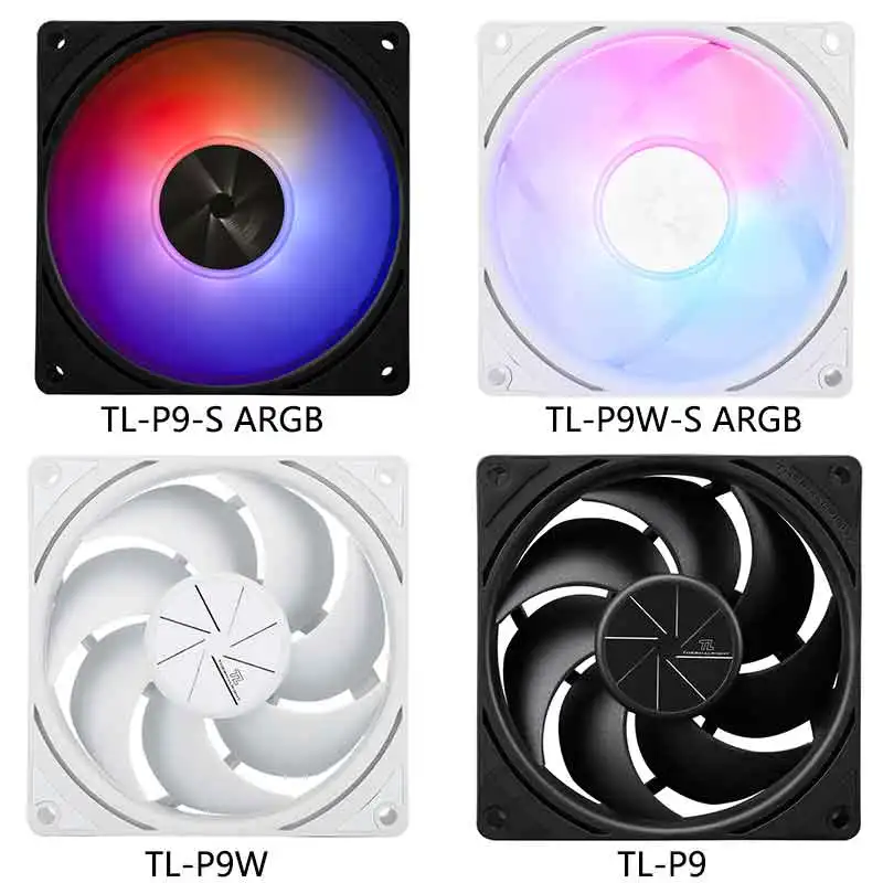 Thermalright TL-P9 9cm PWM Case Fan 2200RPM 23dBA Low Noise Cooling Fan Supports PWM/ARGB Series Synchronous Control