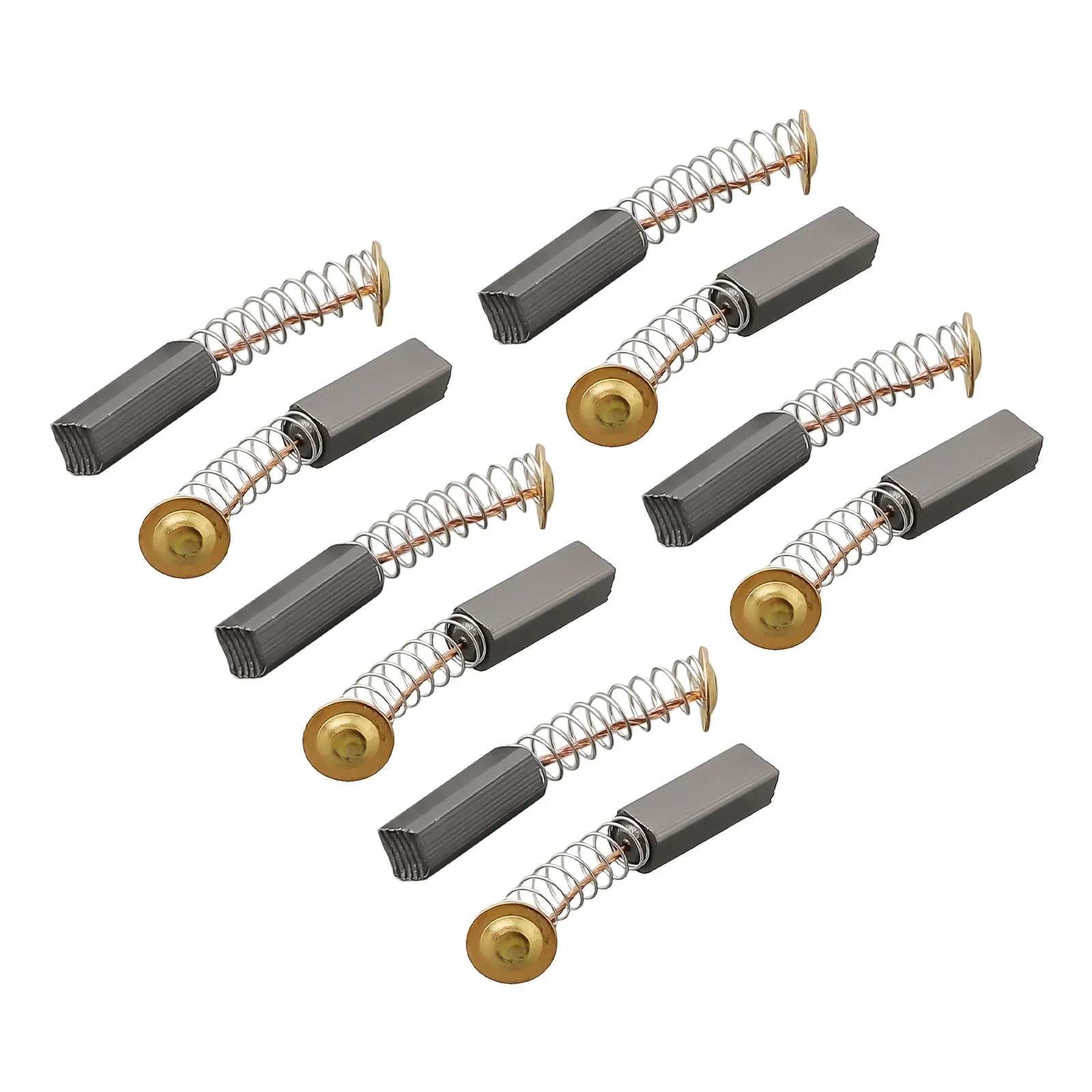 

Power Tool Carbon Brushes 20x6x6mm Electric Motors Metal Parts Replacement For Angle Grinders Hammer Drills Vacuum Cleaners