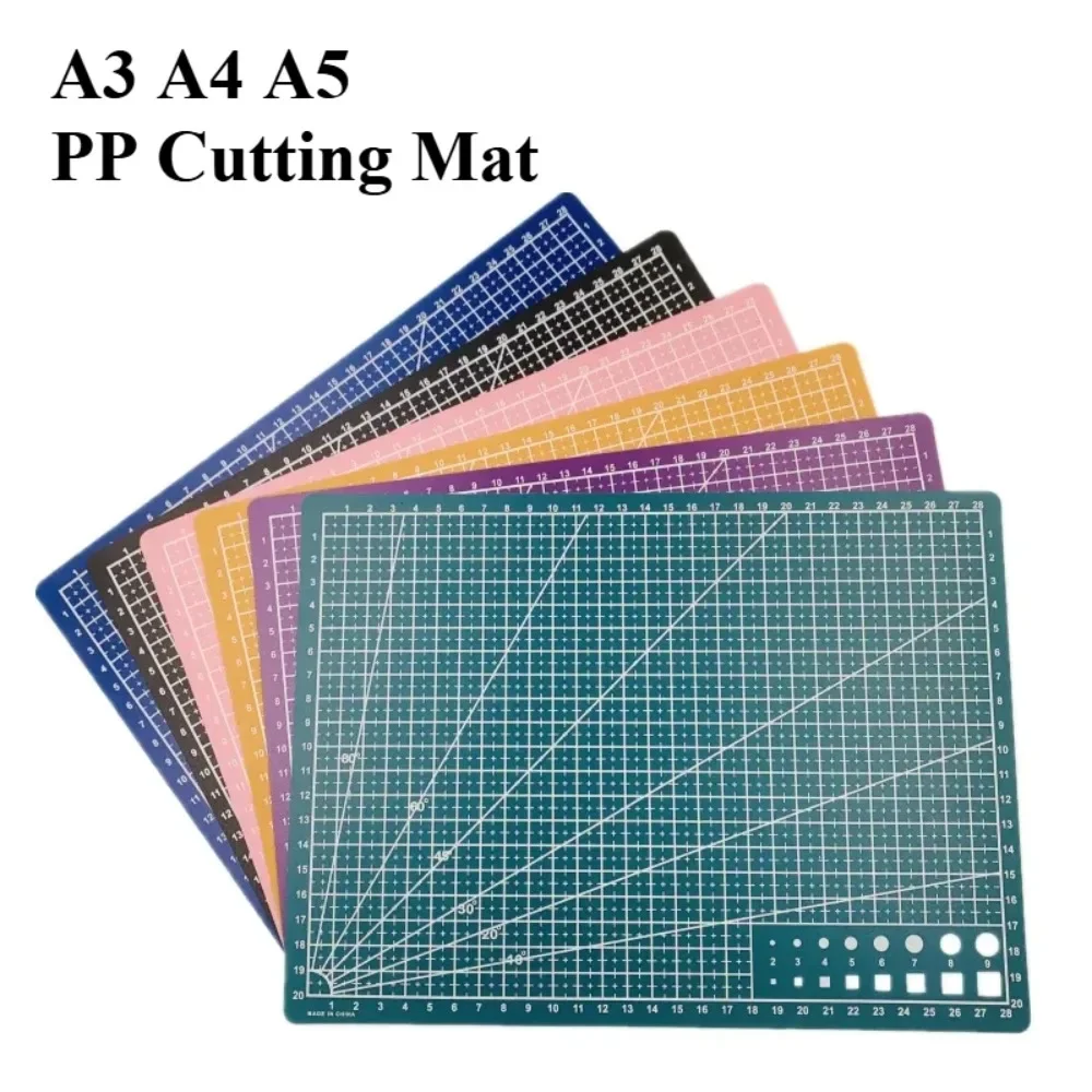 PP Kesme Mat Tezgah Patchwork Kesim Pedi Dikiş Manuel DIY Bıçak Gravür Deri Kesici Tahta Tek Taraflı Altlık