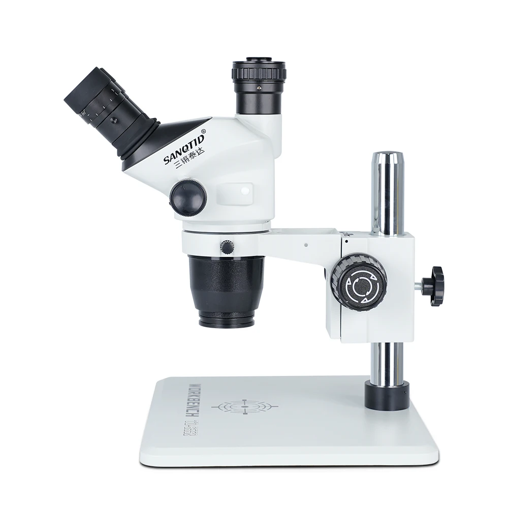 

SANQTID USB Laboratory Teaching Research Dissecting Stereo Microscope Mobile Zoom Inspection Microscope