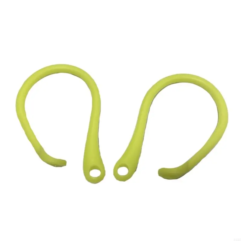 F68C Ganchos auriculares plástico blando auriculares auriculares inalámbricos Clip anti-perdidos para Apple 3