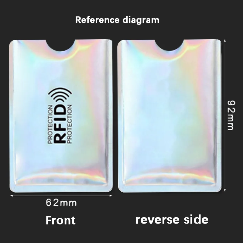 10 Stück Diebstahlschutz für RFID-Kreditkarten, Blockierende Kartenhüllen, Schutzhüllen für Bankkarten, Neu und Beliebt