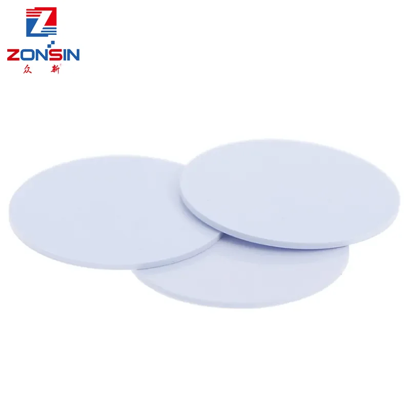 

10pcs Ntag215 NFC Chip Blank White PVC Cards 25mm (0.98in) Round Chips 10pcs 63HD