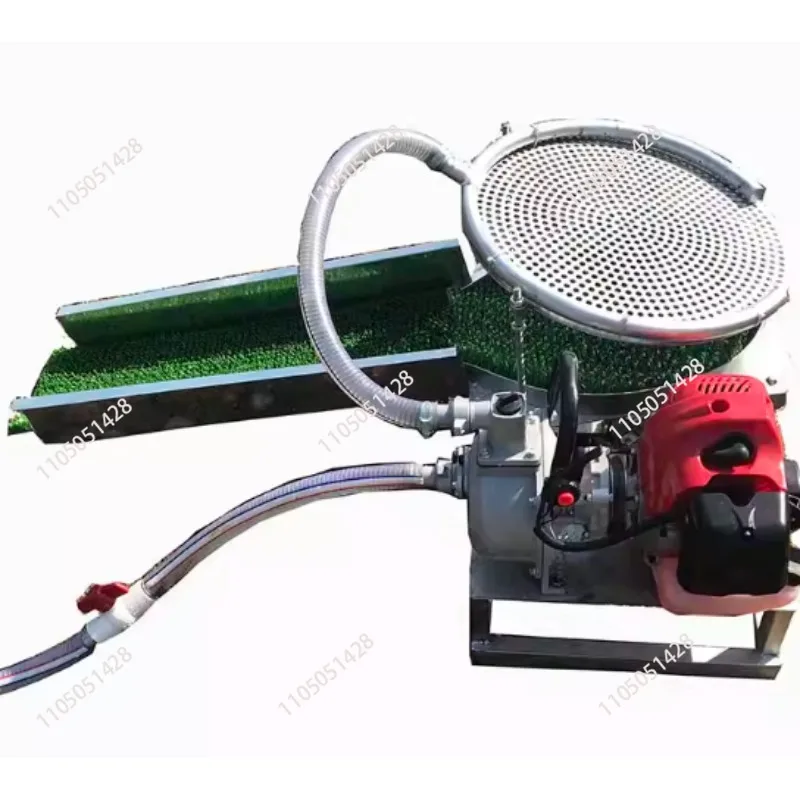 

Portable river sand gold mining machine, sand gold rapid separation equipment