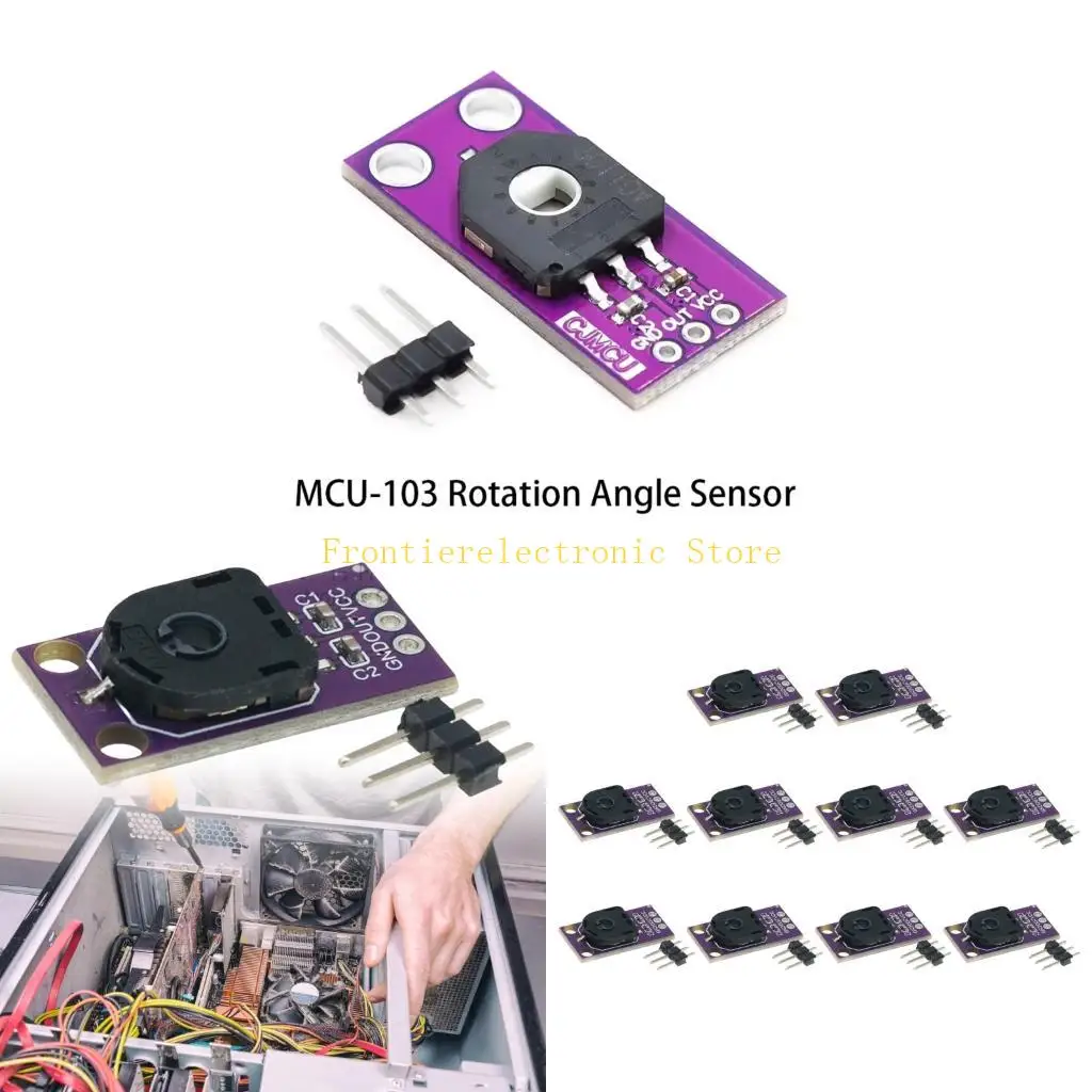 

G8DB 10Pcs Analogs Voltages Output Module for Enhanceds Sound and Control System