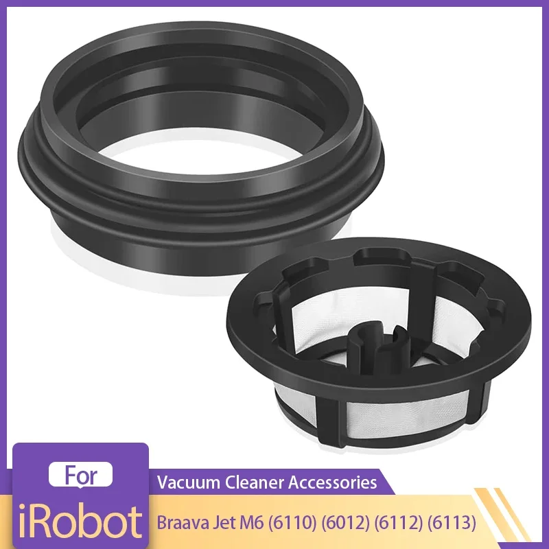 Filtro HEPA Compatible con iRobot Braava Jet M6 (6110) (6012) (6112) (6113) () Ultimate Robot, accesorios de componentes de repuesto