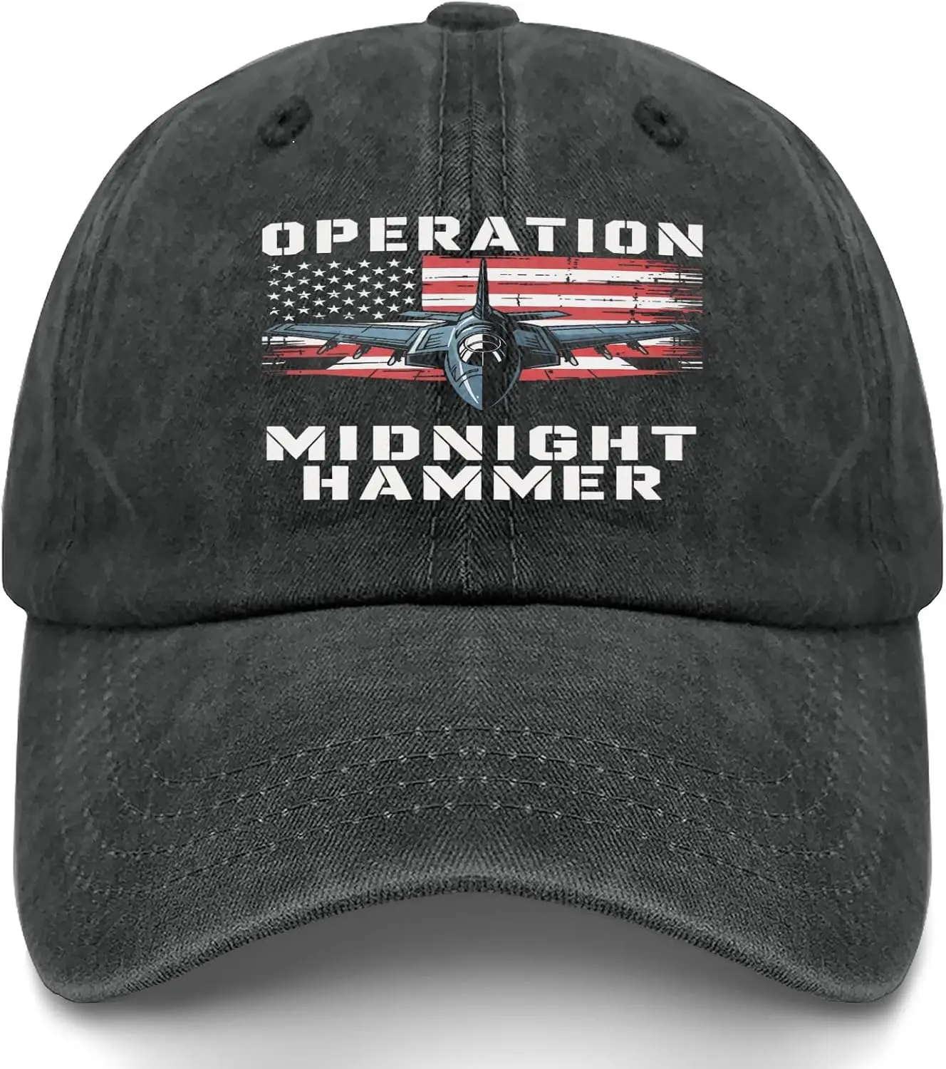 

Midnight Hammer B2 Stealth Jet Operation Midnight Hammer Hat for Mens