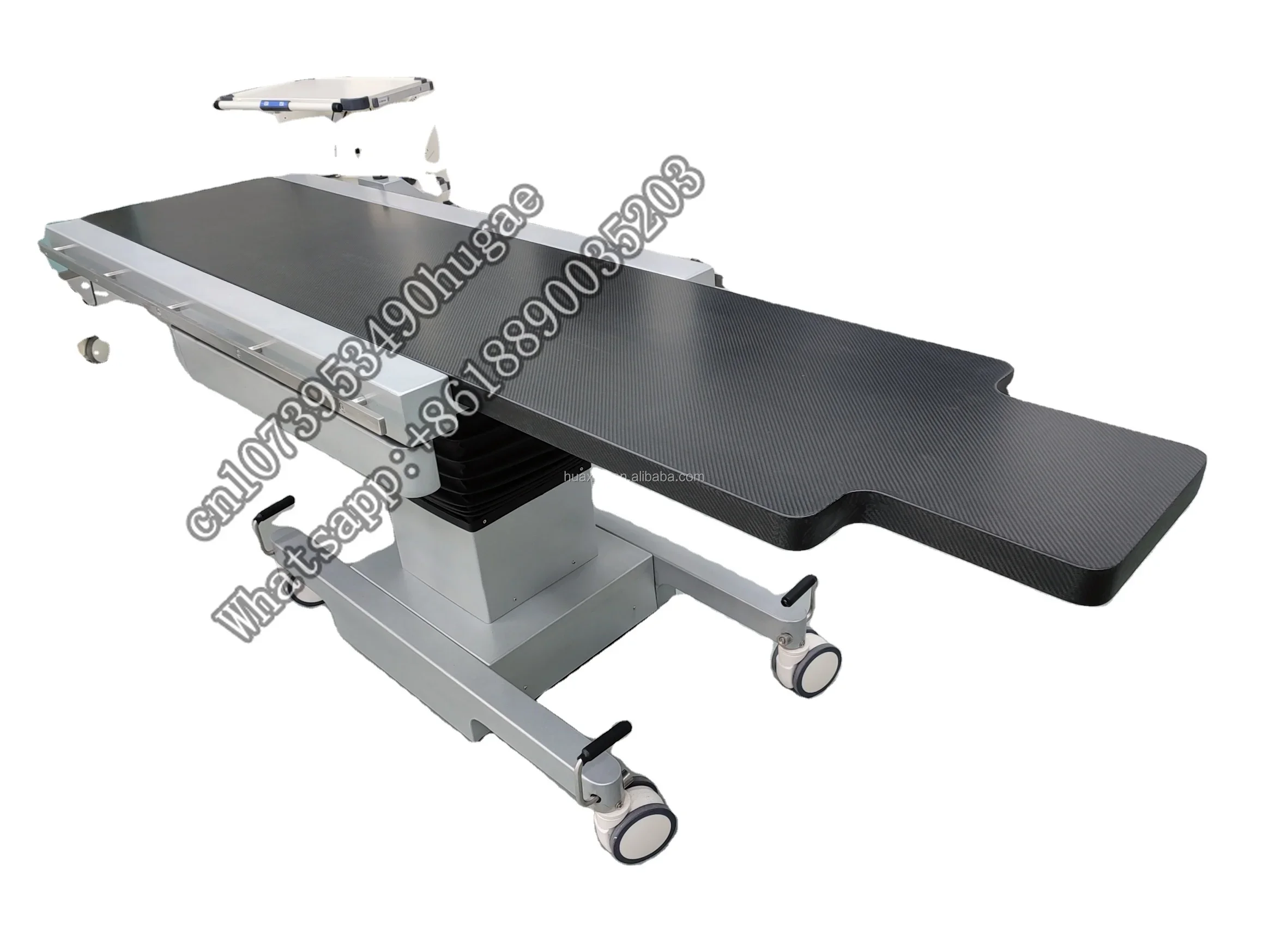 High quality carbon fiber DSA ERCP catheter bed perspective operating table