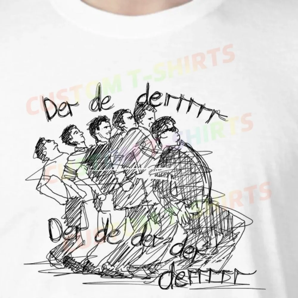 

56 149_Madness Fans' comic-style hand-drawn pattern T-shirts for both men and women in summer