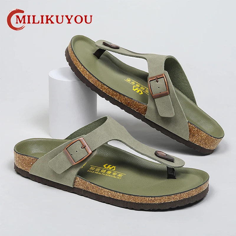 

Brand Summer Men's Sandals High Quality Men Women Sandals Outdoor Beach Slipper Zapatos Hombre Durable Non-Slip Luxury Flip flop