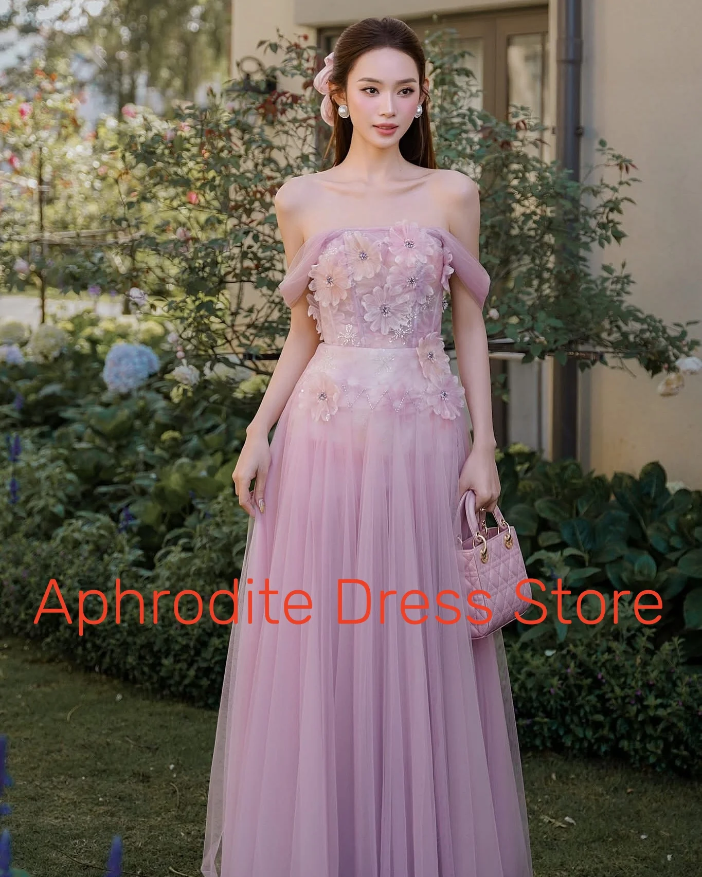 Dostosowane seksowne kwiaty z organzy kryształowe suknie wieczorowe wysokiej jakości sukienka na powrót do domu bez rękawów rozmiar niestandardowy Party Dre