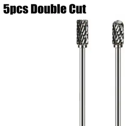 Tool Rotary Burrs Chamfering Deburring Double Cut For Metalwork Grinding Jewelry Making Model Engineering  Tool