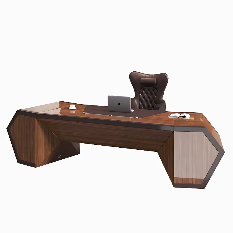 Boss table, office furniture fixed, solid wood Nordic c