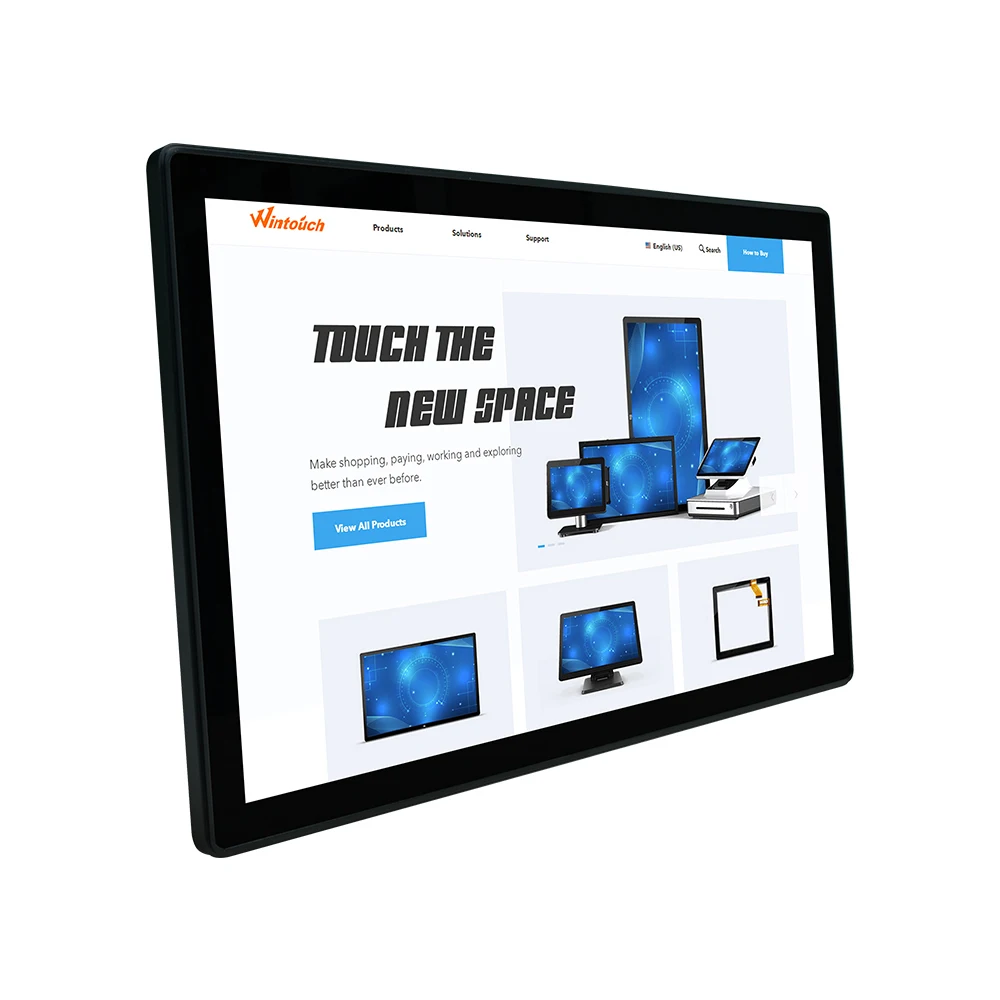 

Wholesale 7-98 inch LCD displays with plastic casing, widescreen support, wall mounted bracket, industrial equipment