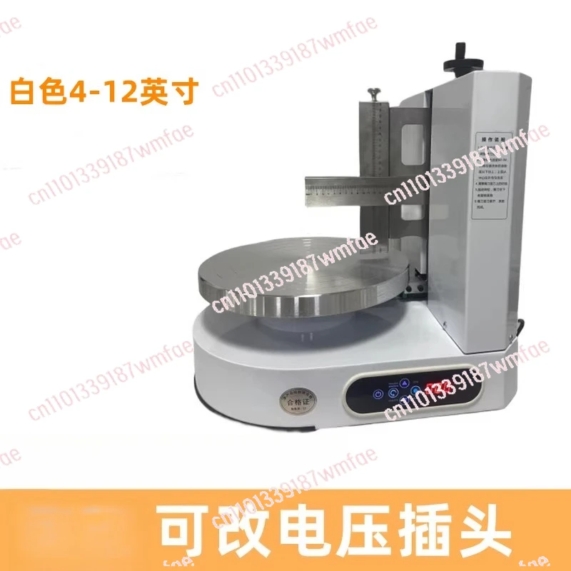 

14 Inch New Updated Automatic Birthday Cake Cream Coating Filling Machine Cake Cream Butter Spreading Icing Machine