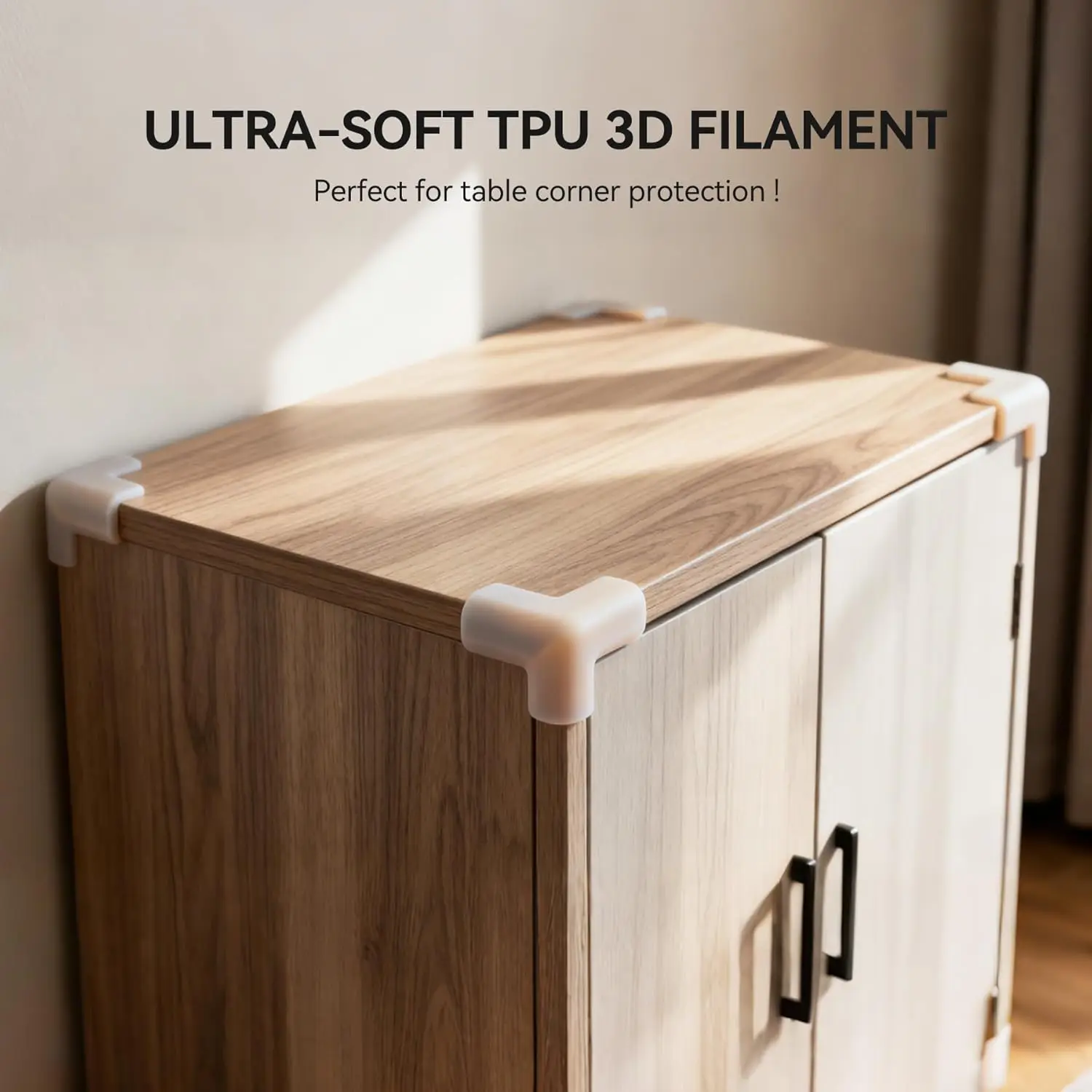 SUNLU TPU 95A Elastyczny Filament do Drukarek 3D, 1.75mm, Szpula 1KG (2.2 lbs), 100% Bez Pęcherzyków Powietrza, Wysoka Elastyczność i Odporność na Zużycie, Miękki TPU — zdjęcie produktu 5