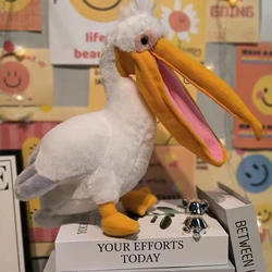 Pelican High Fidelity Anime Cute Pelecanus Plush Toys Lifelike Animals Simulation Stuffed Doll Toy Gifts For Kids