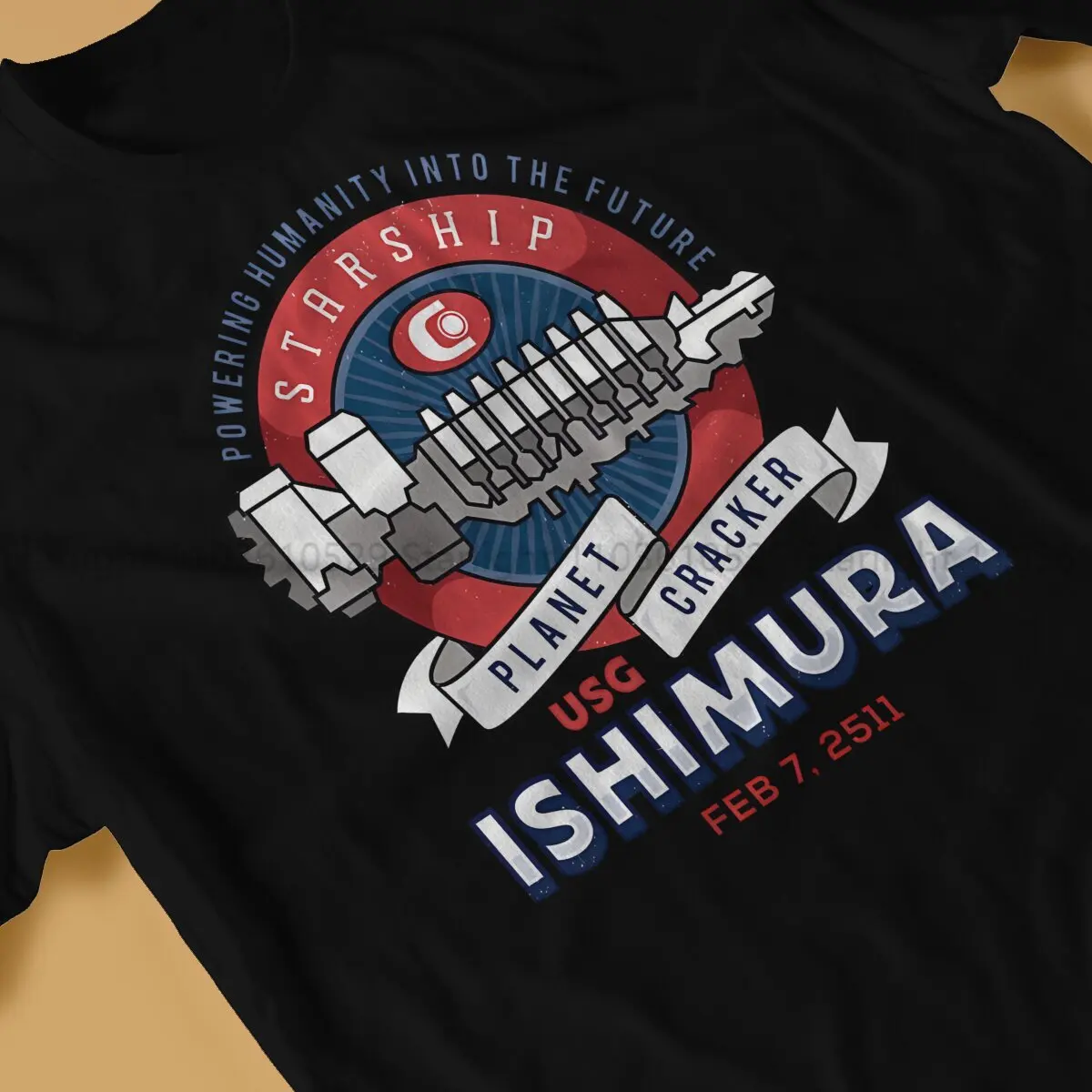 Dead Space Man TShirt Ishimura Vintage Emblem Individuality T Shirt Harajuku Sweatshirts New Trend