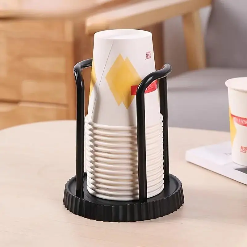 

1pc Desktop cup holder, cup extractor, multifunctional cup storage rack
