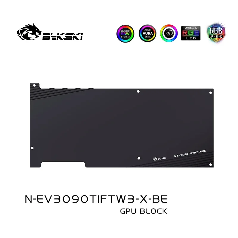 Imagem -05 - Bykski Bloco Gpu para Evga Geforce Rtx 3090ti Ftw3 Ultra Resfriamento de Placa Gráfica Gpu Watercooler N-ev3090tiftw3-x