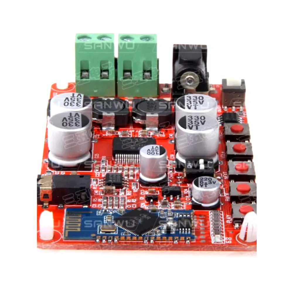 

TDA7492P Bluetooth Amplifier Board Bluetooth Audio Receiver Digital Amplifier Board Bluetooth CSR4.0