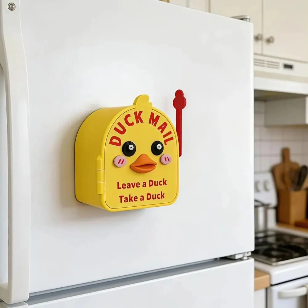 3D Printed Magnetic Duck Mailbox Novelty Gift Cruise Door Decor Funny Design Door Decor Magnetic Mailbox Cruise Ship Door