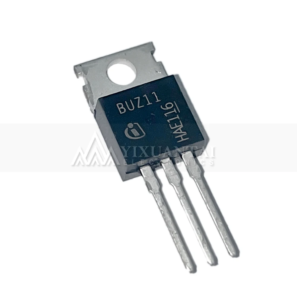 

BUZ11 10PCS/LOT NEW Original BUZ11 BUZ11A 30A 50V Marking:BUZ11 N-channel field effect transistor TO220