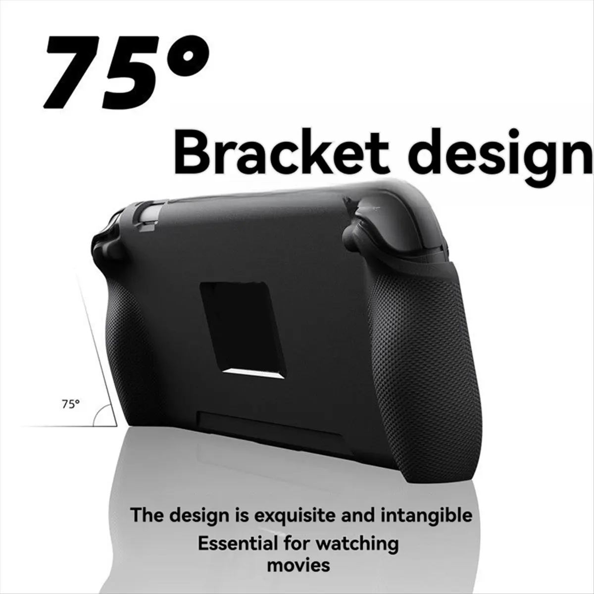 Goodprice For Switch2 Case Plastic Grip Protective Shell+Button Caps+Direction Keys Kit for Switch2 Grip Case Dust-Proof Cover A