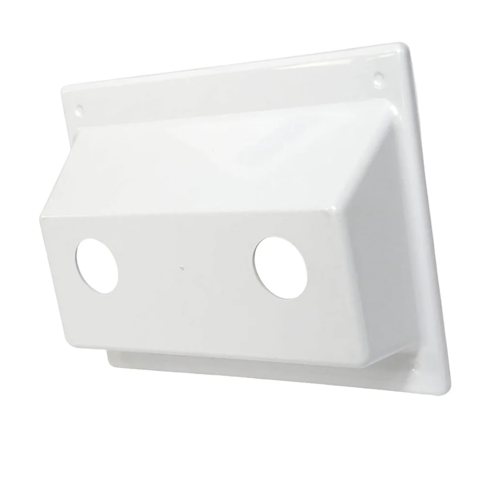 Professional Grade Leakage Prevention with This Stylishly Designed White Faucet Cover Perfect For Any Modern RV Setup