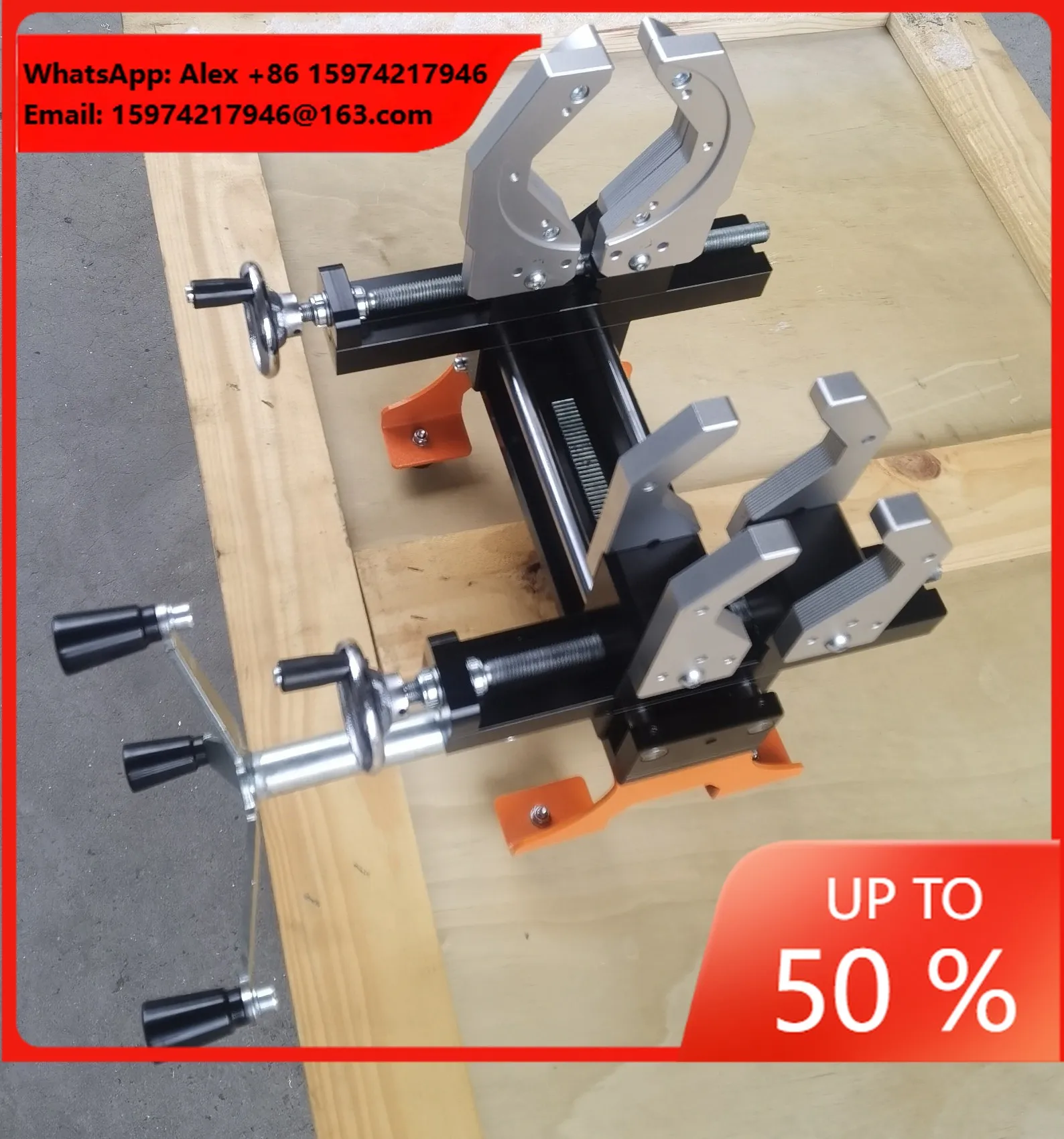 CR 2026 New HDPE Plastic Pipe Socket Fusion Welding Machine Calibrator Holder-Durable Bracket 1.4kW 220V OD 63-125mm