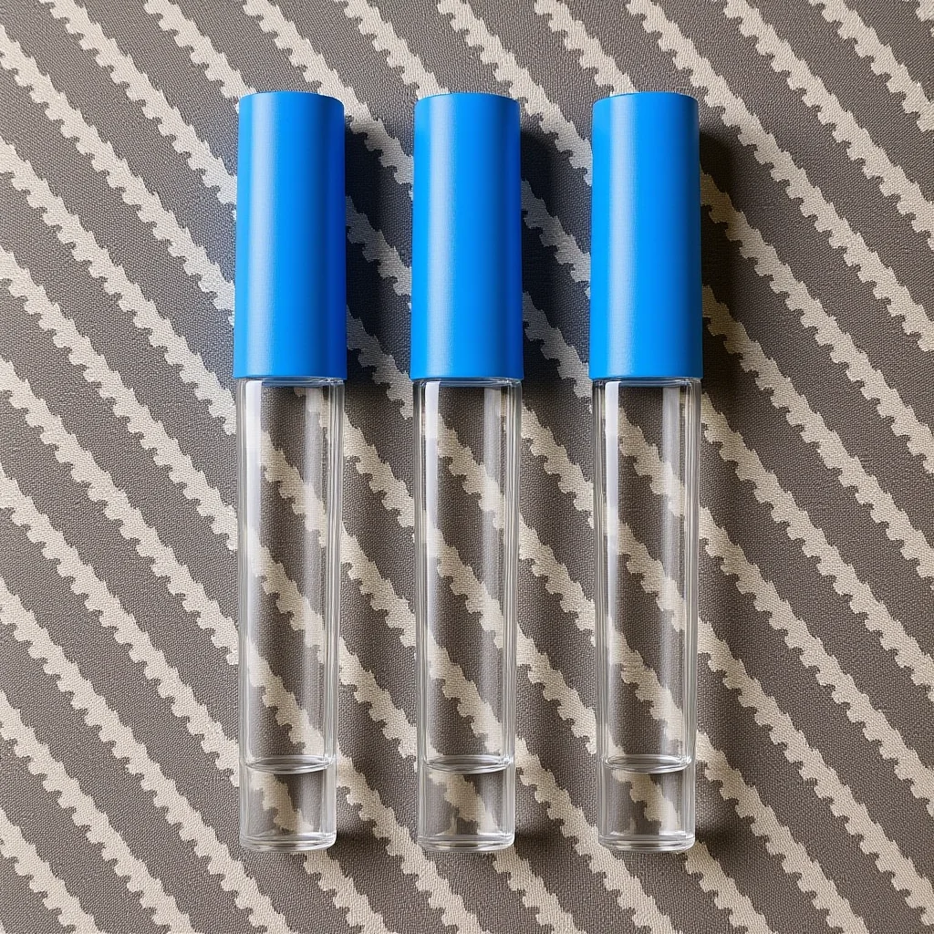 3Pcs Thermometer Storage Holder Shatterproof Protection Tube for Glass Thermometers Quick Identification Simple Style Home