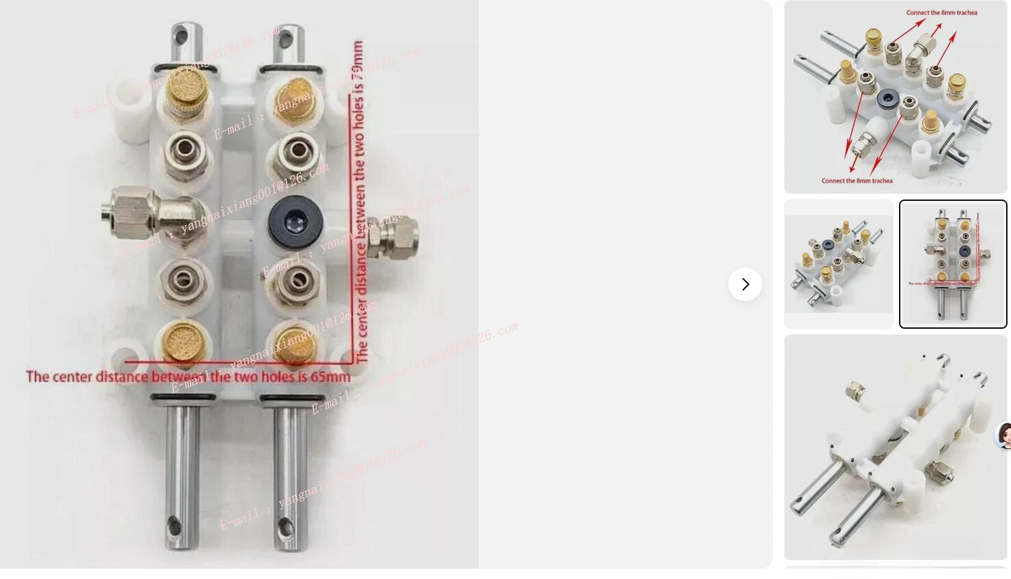 1pc Air Control Valves Foot Pedal Valve Double Pedal Valve Cylinder Controlling Valve Switch
