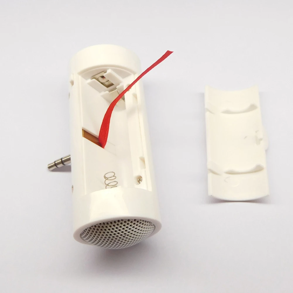 Speaker Portabel Mini 3.5mm AUX Audio Interface Plug and Play Line-in Speaker Tablet Loudspeaker Musik untuk Smartphone Tablet