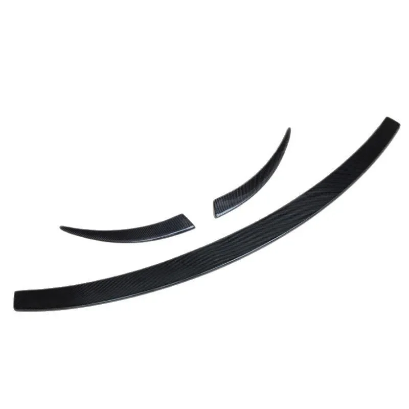 Suitable for Porsche Macan Tail Carbon Fiber Center Wing Carman Carbon Fiber Small Tail MACAN Pressure Tail
