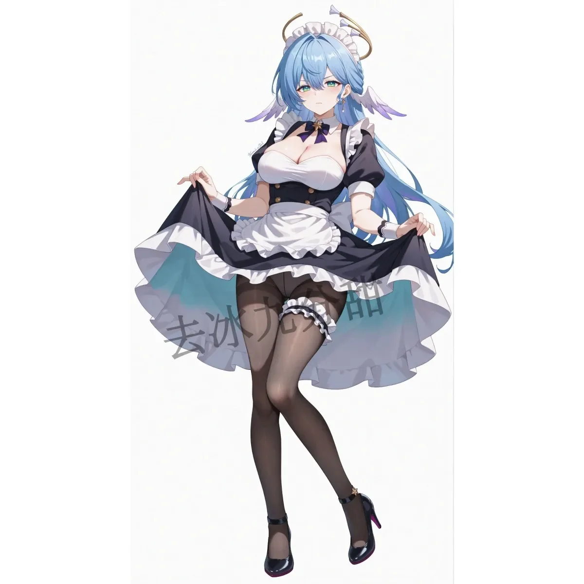 

Anime Honkai: Star Rail Robin Maid costume Acrylic Figure Stand Desktop Decor Gift Toy Model Ornament