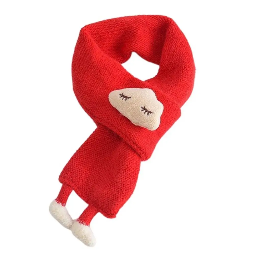 

Collar Shawl Knit Scarf Cartoon Clouds Thick Warm 's Scarf Neck Wraps Neck Guards Scarves Autumn Winter