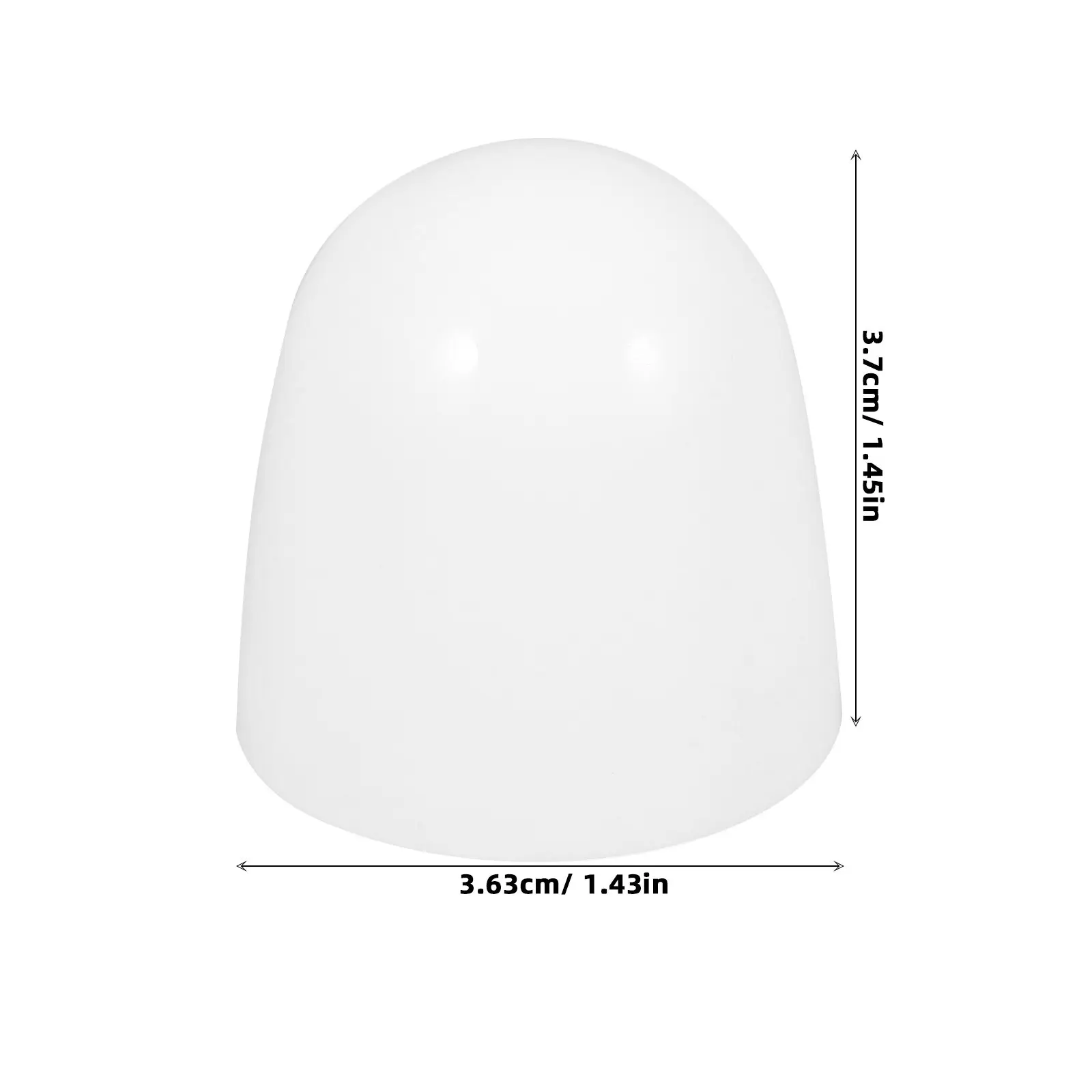 6Pcs Toilet Bolt Cover Trim White Plastic Decorative Caps for Toilet Base Bolts Sleek Modern Design Universal Compatibility DIY