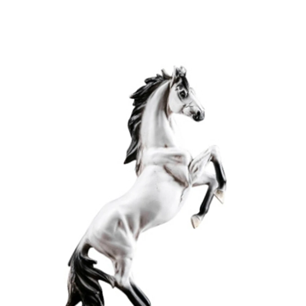 ABUI-2X Galloping Horse Statue For Home Decor Modern Horse Figurine Sculpture Office Decoration Crafts