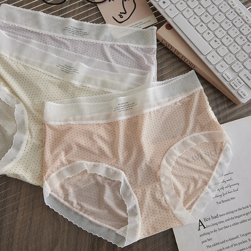 3 قطعة سراويل النساء عالية الارتفاع محدد شكل الجسم الملابس الداخلية تنفس السروال حجم كبير M-XL اللباس الداخلي التخسيس الإناث ملخصات