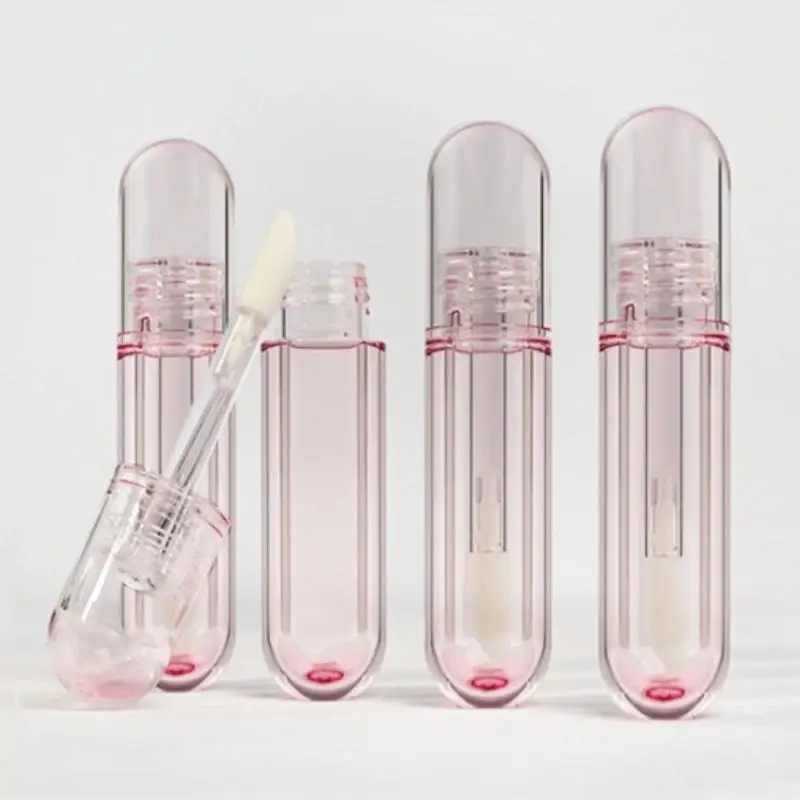 1/3pcs 6ML Empty Lip Gloss Tubes Plastic Lip Balm Tube Lipstick Mini Sample Cosmetic Container Transparent Refillable Bottle